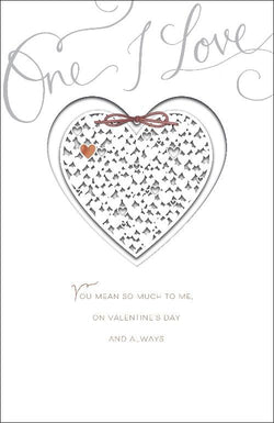 One I Love Valentines Day Card 