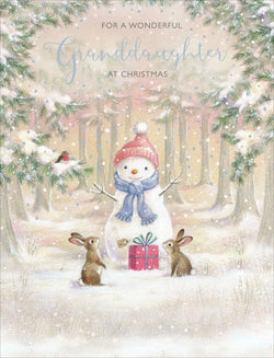 Granddaughter Christmas Card