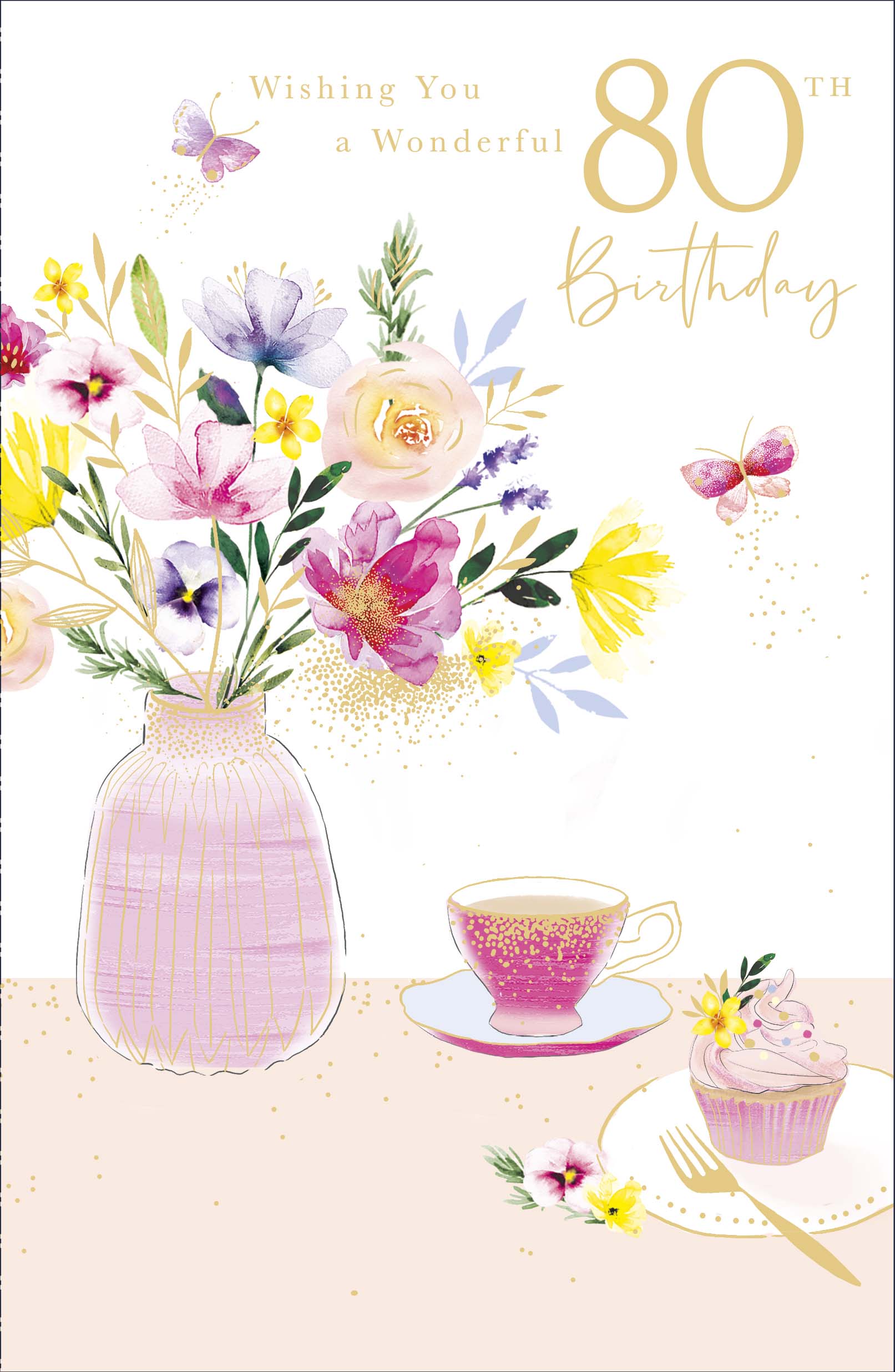 Birthday Card - 80th Birthday