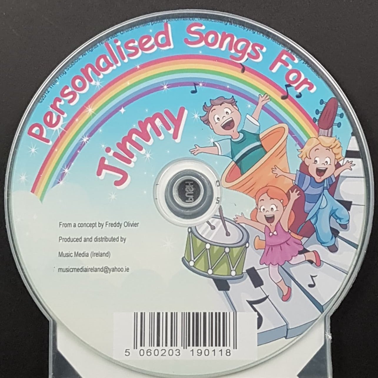 CD - Personalised Children's Songs / Jimmy