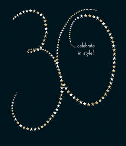 Age 30 Birthday Card