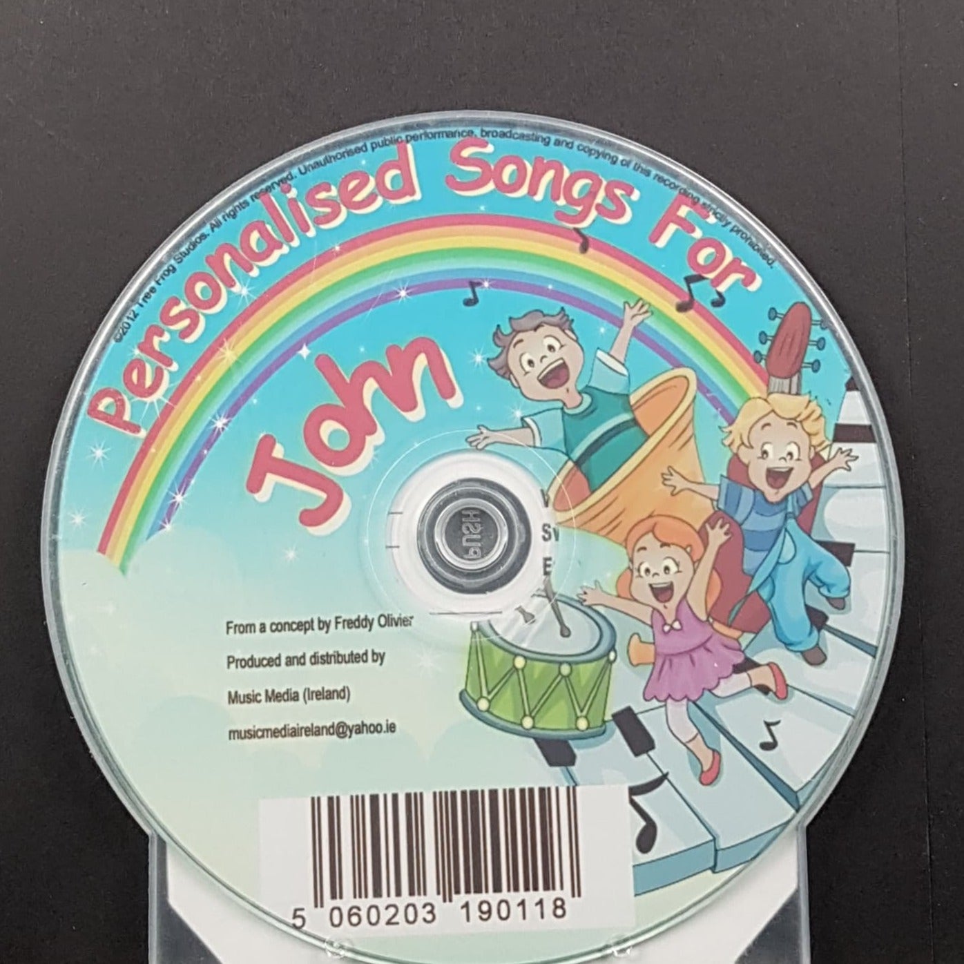 CD - Personalised Children's Songs / John