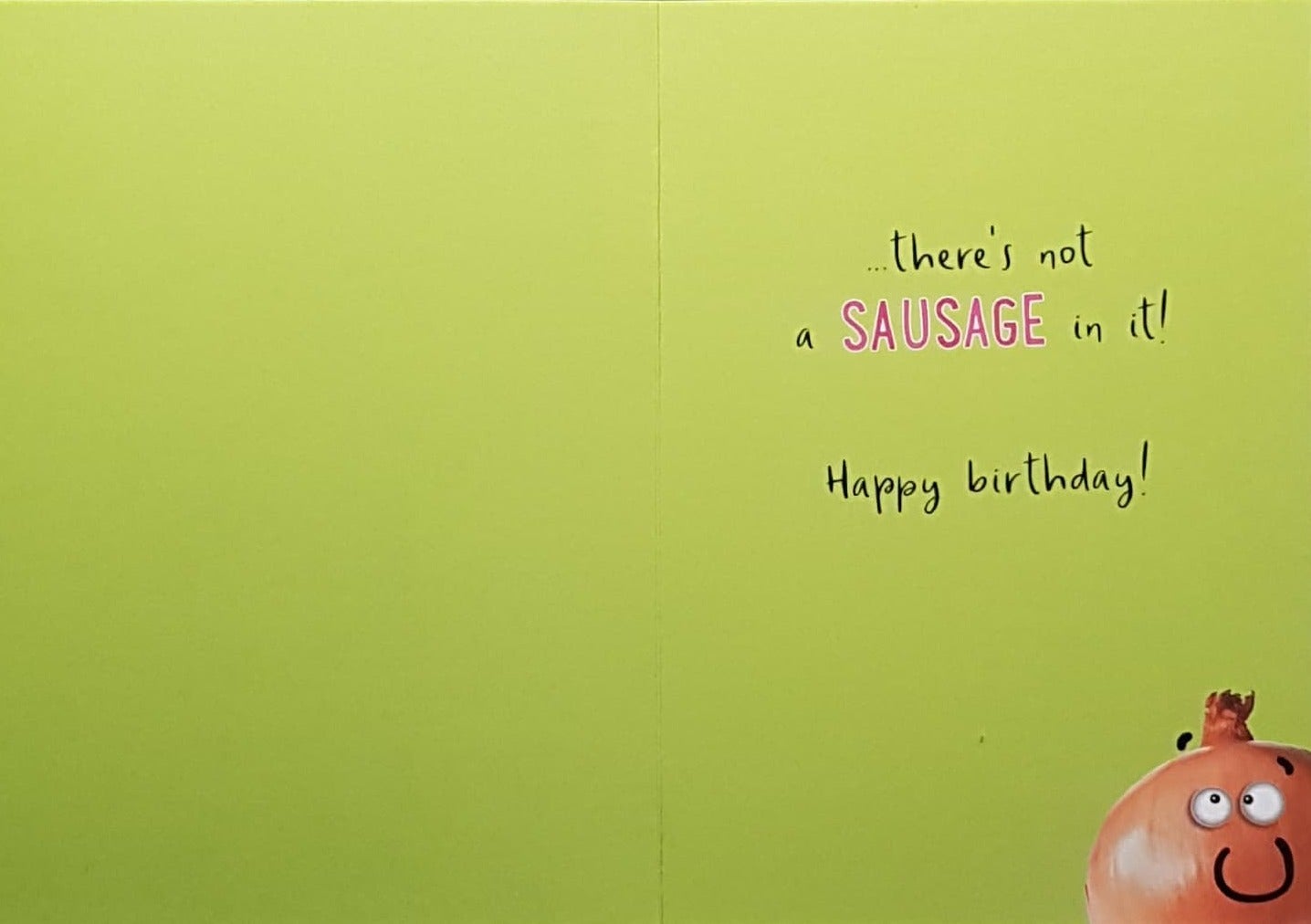 Birthday Card - Vegan (Humorous)
