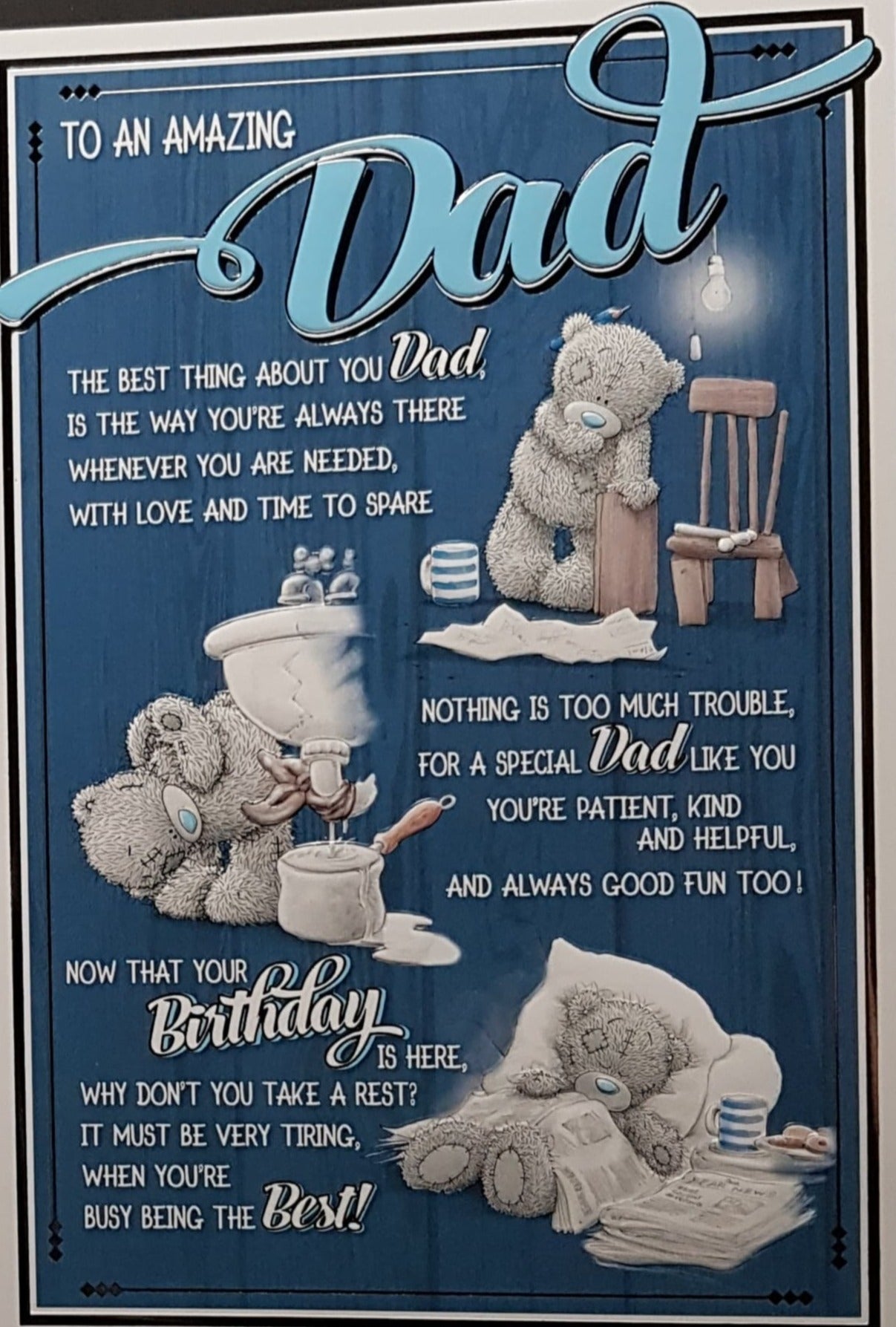 Birthday Card - Dad / The Best Thing About You Dad...