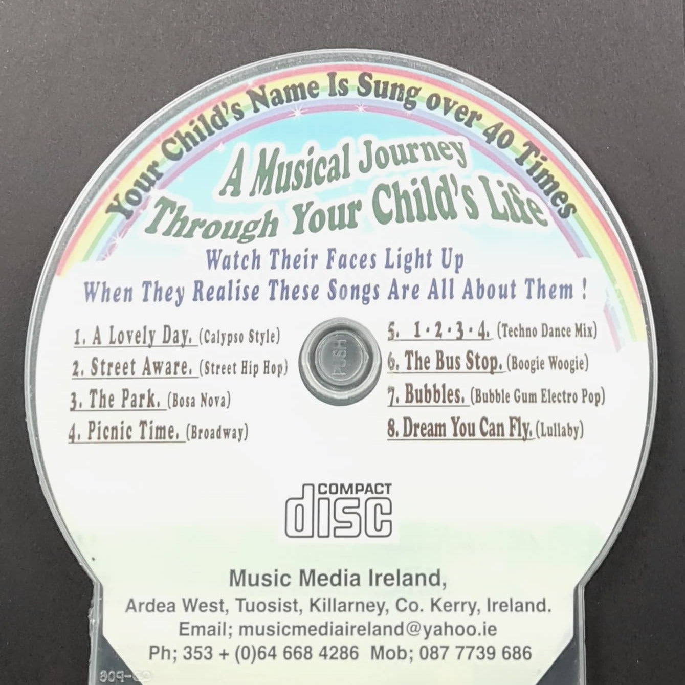 CD - Personalised Children's Songs / Kayleigh