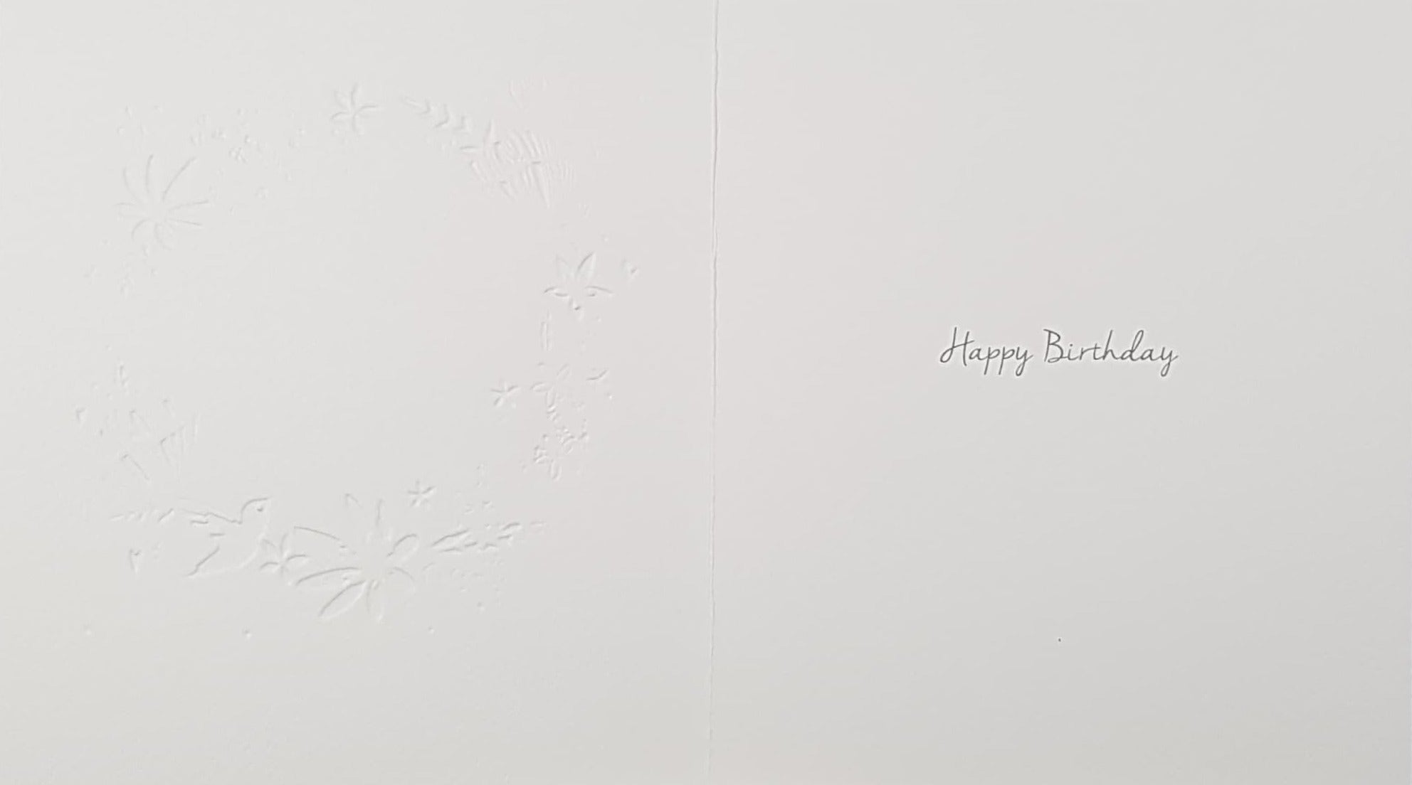 Birthday Card - Daughter-In-Law / A Ring Of Shiny Different Flowers