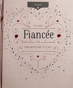 Fiancee Valentines Day Card