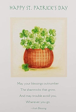 General St Patricks Day Card