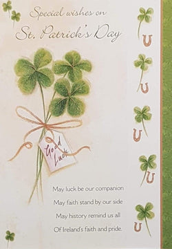 General St Patricks Day Card