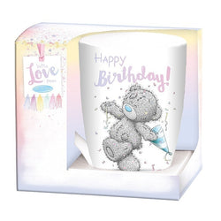 General Gift - Mug / Happy Birthday & Cute Teddy Is Ready For a Party