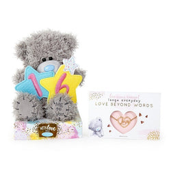 General Gift - Soft Toy And Bracelet Heart Bundle - Age 16