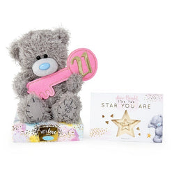 General Gift - Soft Toy And Bracelet Star Bundle - Age 21