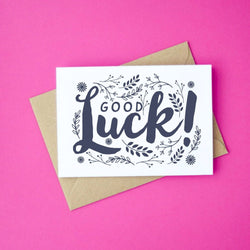 Good Luck Card