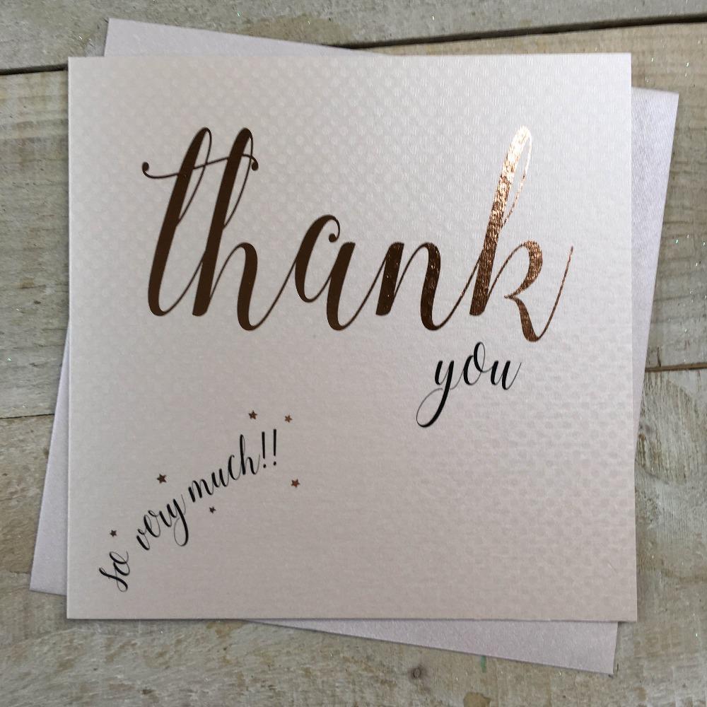 Thank You Card - Thank You So Very Much