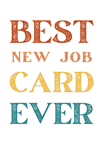 New Job Card Personalisation