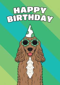 Pet Dog Birthday Card Personalisation