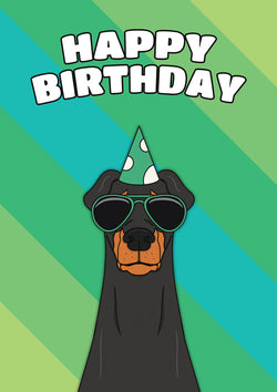 Pet Dog Birthday Card Personalisation