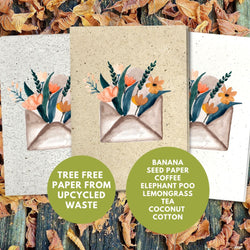 General Blank Card - Flowery Mail