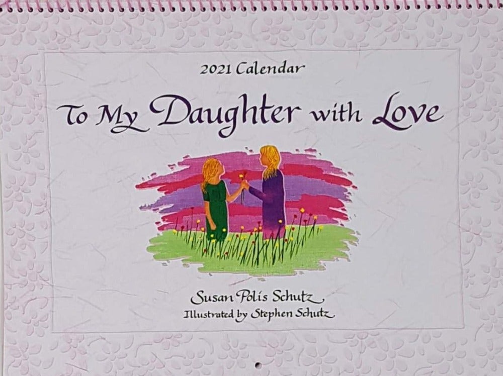 Calendar 2021 - Daughter / With Love (Blue Mountain)