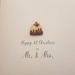 Mr & Mrs First Christmas Card
