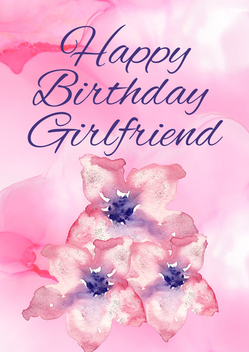 Girlfriend Birthday Card Personalisation