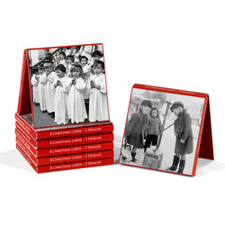 Charity Christmas Card - Box / Alone - Photographs of Children as Angels & Out in Snow