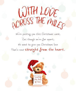 Across The Miles Christmas Card