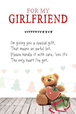 Girlfriend Christmas Card
