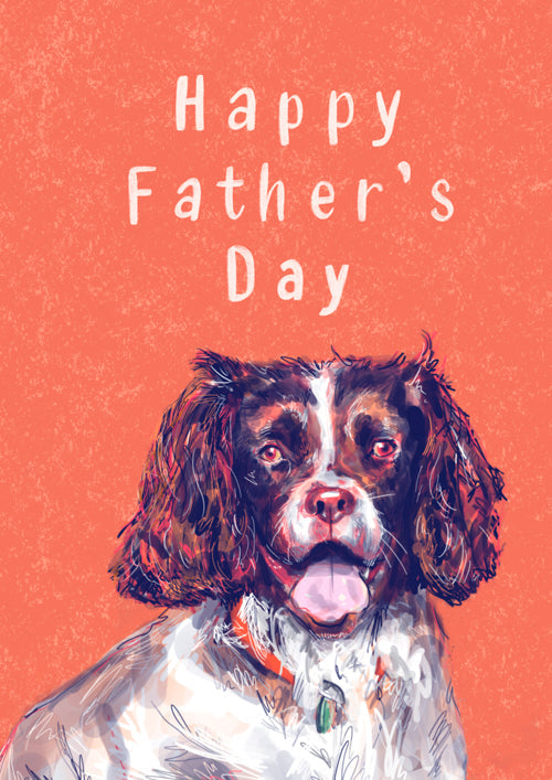 Pet Dog Fathers Day Card Personalisation
