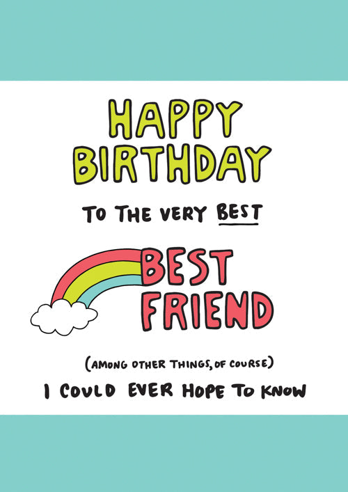 Friend Birthday Card Personalisation