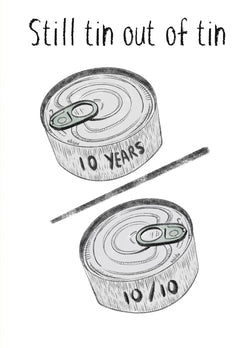 10th Birthday Card Personalisation