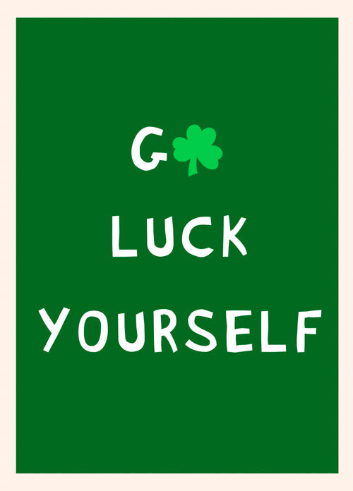 St Patricks Day Card Personalisation