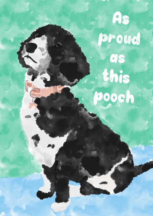 Pet Dog Card Personalisation