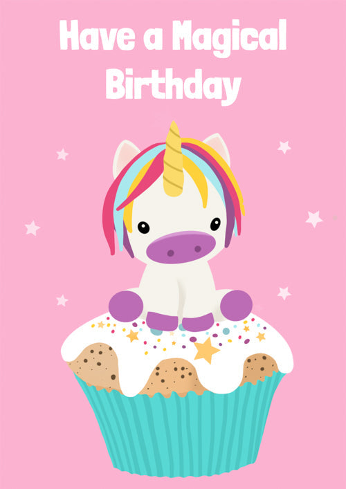 Baby Girl Birthday Card Personalisation