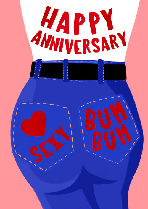 Humour Anniversary Card Personalisation