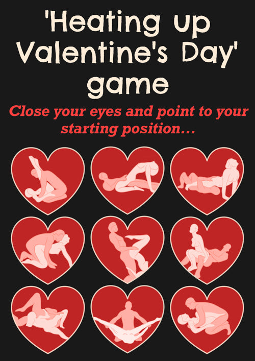 Risky Humour Valentines Day Card Personalisation