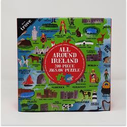 Jigsaw Games - All Around Ireland / Map Kids Jigsaw