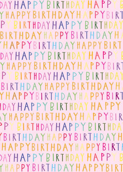 Gift Wrap - Flat Wrap