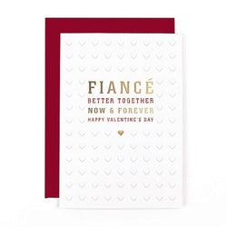 Fiance Valentines Day Card