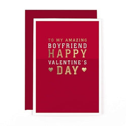 Boyfriend Valentines Day Card