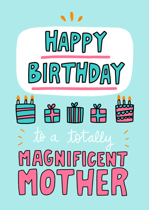 Mother Birthday Card Personalisation
