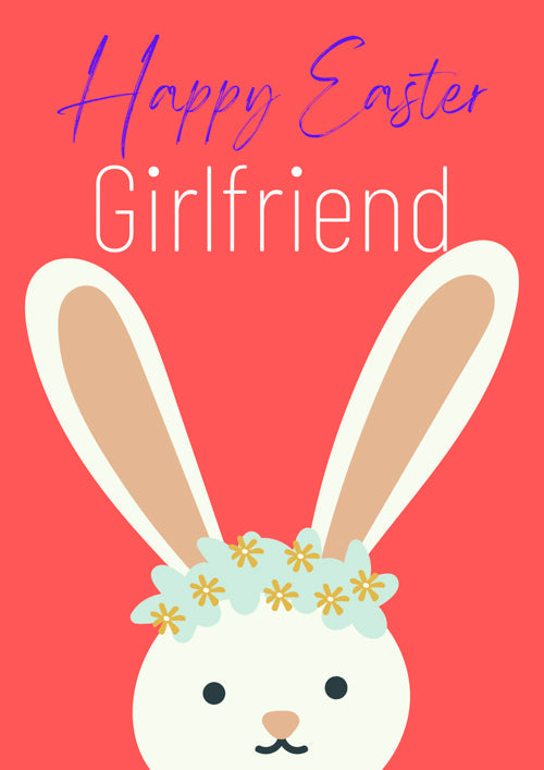Girlfriend Easter Card Personalisation