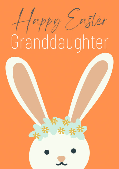 Granddaughter Easter Card Personalisation
