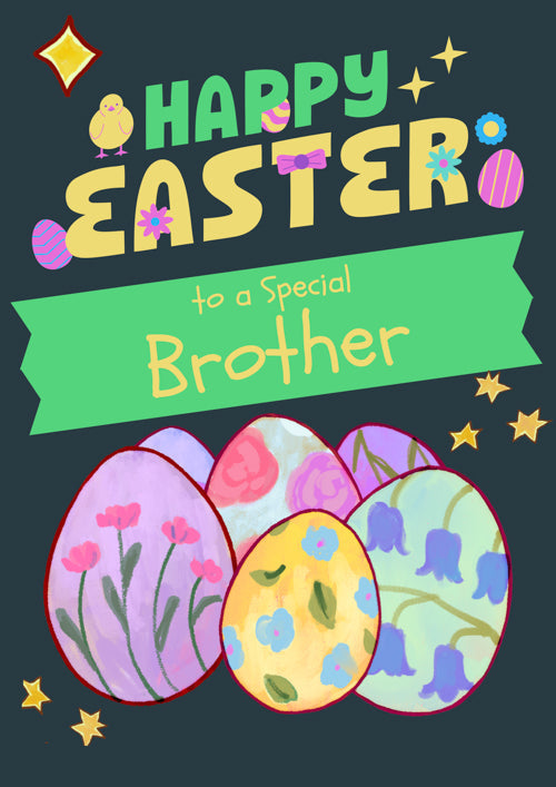 Special Brother Easter Card Personalisation