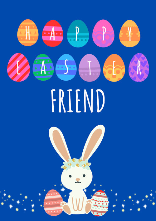 Friend Easter Card Personalisation
