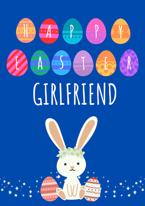 Girlfriend Easter Card Personalisation