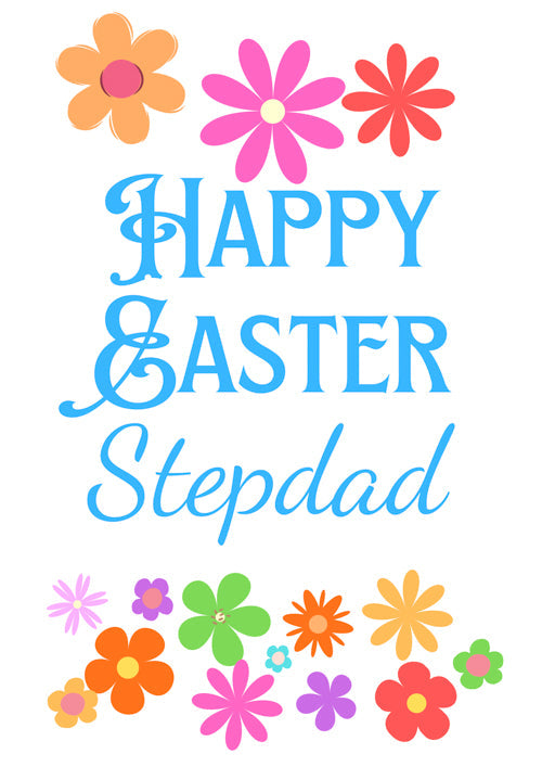 Step Dad Easter Card Personalisation