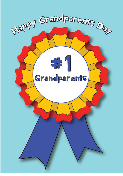 Granparents Birthday Card Personalisation