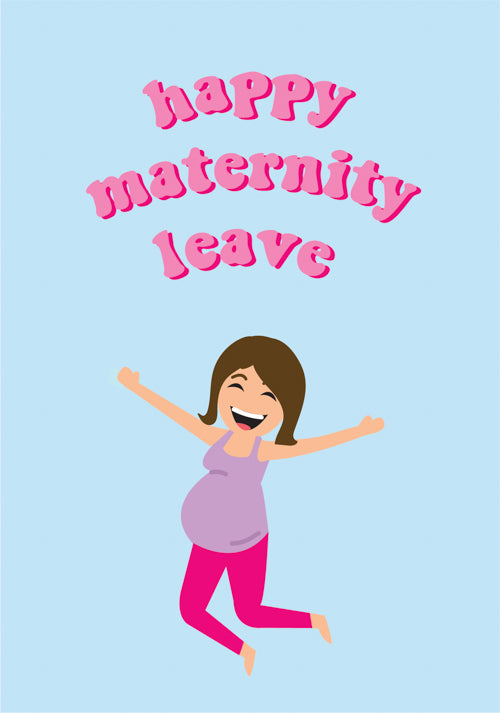 Maternity Leave Card Personalisation