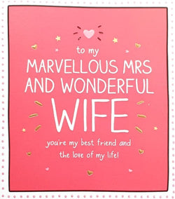 Wife Valentines Day Card
